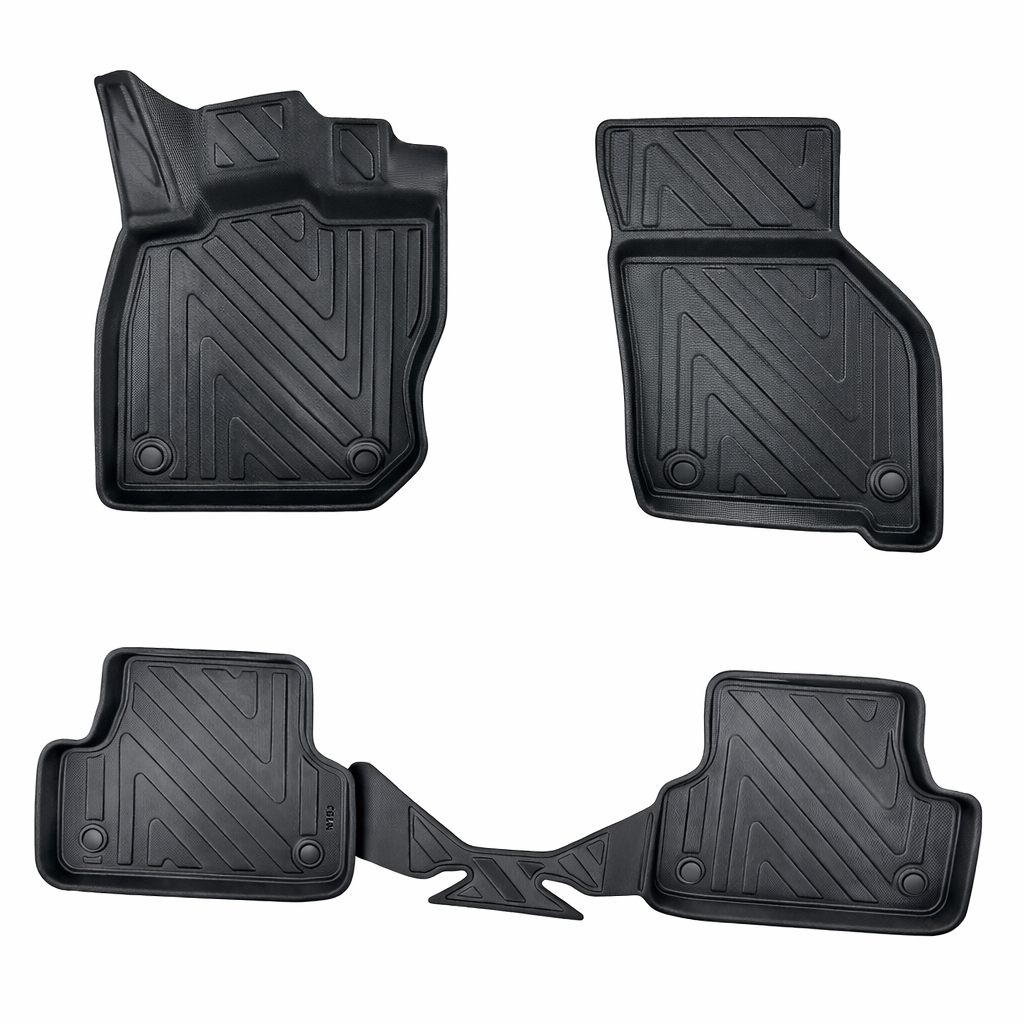 3D Fussmatten Carbonfaser-Optik passend für Audi A3 ab 2020